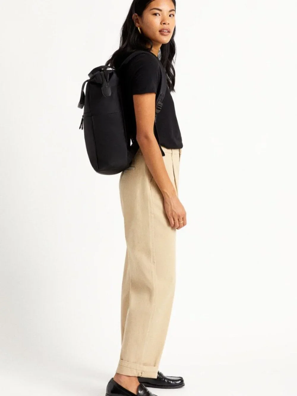 Brixton x Vessel Tote Backpack - Black